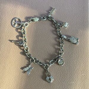 Sterling Silver Charm Bracelet